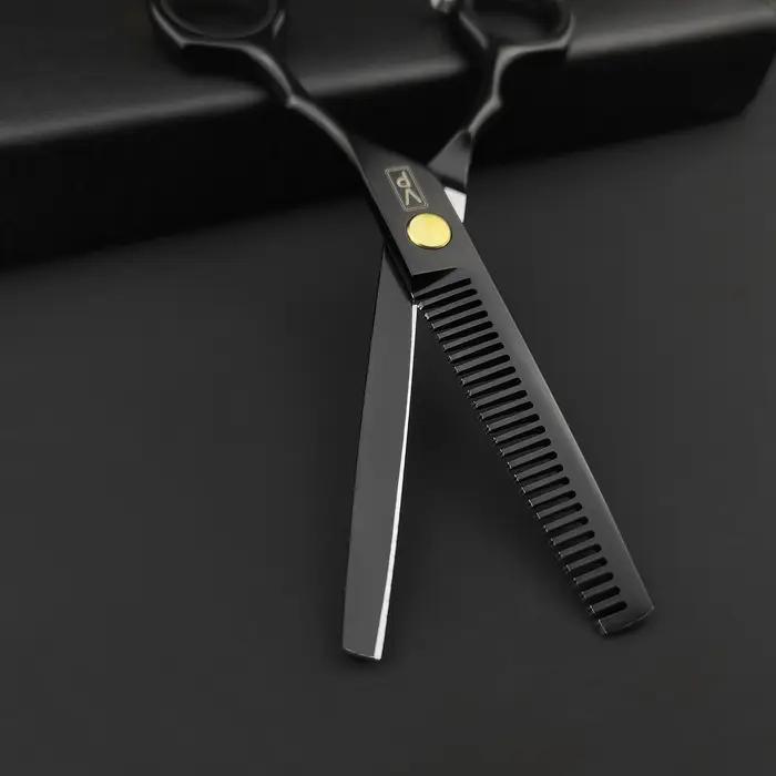 5.5 ''440c ciseaux en acier inoxydable coiffeurs professionnels ciseaux à cheveux Salon de coupe de