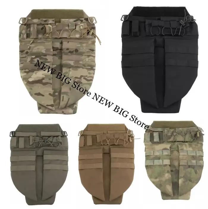 Gilet tactique Kit de protection extensible Plastron universel/Protection de cou/Plateforme de jambe/Protection de la cuisse/Protection de l'aine