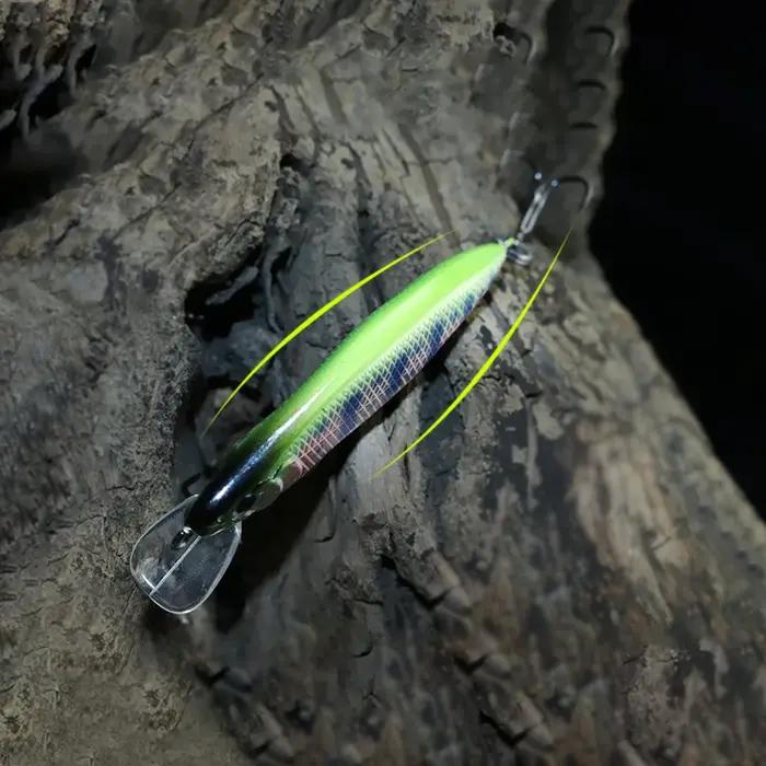 LETOYO 46mm 3.6g/65mm 8g coulant vairon truite leurre de pêche Wobblers appât artificiel pour truite