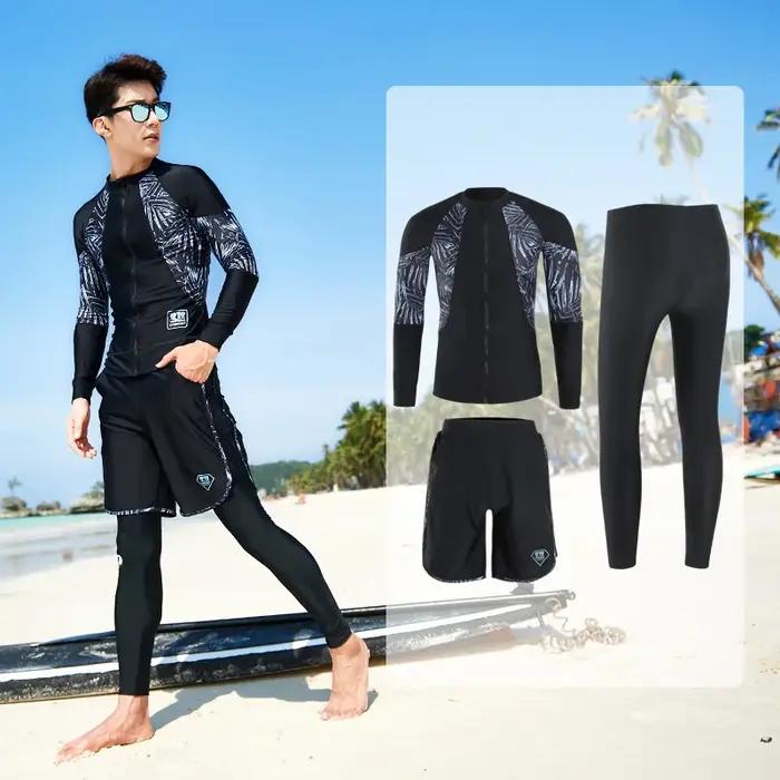 Ensemble de maillot de bain Rash Guard pour femme
