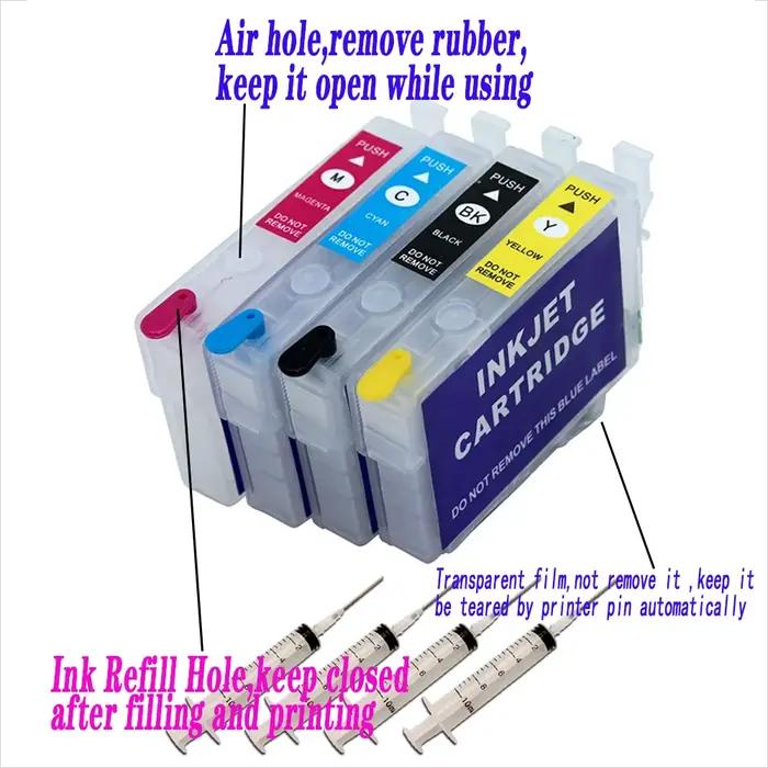 Cartouche d'encre 502XL pour imprimante Epson, 4 pièces/lot, pour tous les jours, compatible avec les modèles XP5100, XP5105, XP5150, XP5axes, WF2860, WF2865, WF2880, WF2885