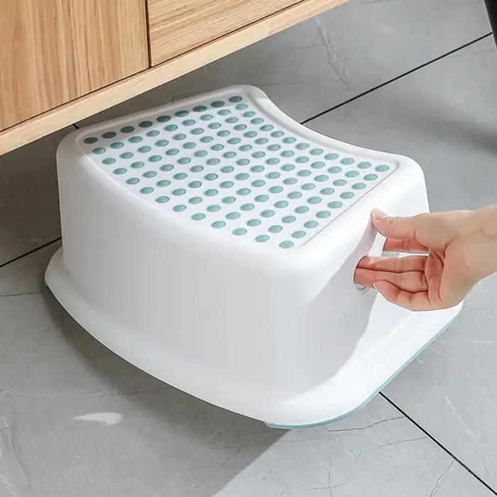 Tabouret de toilette antidérapant, siège de toilette, escabeau de toilette, escabeau de pot de salle