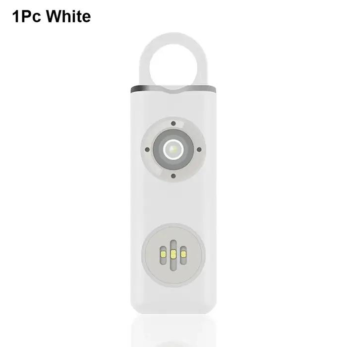 Clé de sécurité rechargeable avec alarme 130 dB et lumière LED pour femmes sécurité quotidienne et occasions spéciales