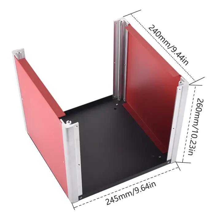 Cadre en fer pour table de toupie, plaque d'insertion, cadre de support de châssis, outils de travail de calcul d'établi de scie, partenaires, 1PC