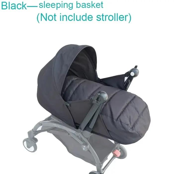 Panier de couchage pour poussette Babyzen Yoyo en lin et fibre synthétique pour nouveau-né et enfants de 3 à 6 ans occasions spéciales