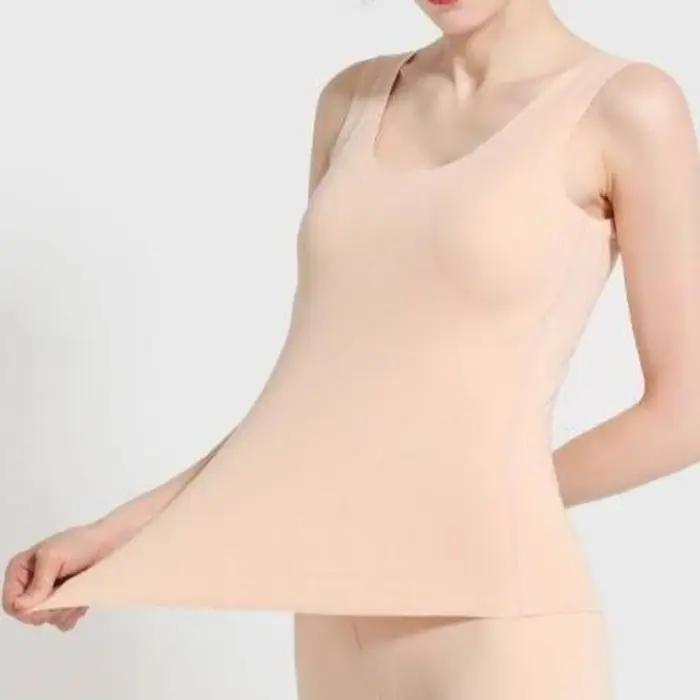 Sous-vêtement thermique glaThermo Lingerie pour femme, vêtements d'hiver confortables, haut chaud, vêtements intérieurs, chemise thermo, maillot de corps pour femme, nouveau