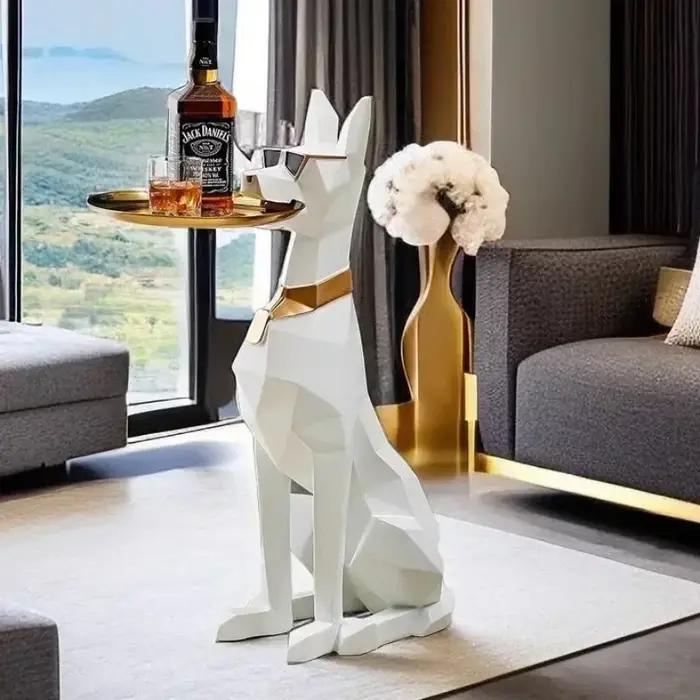 Figurine géante Doberman