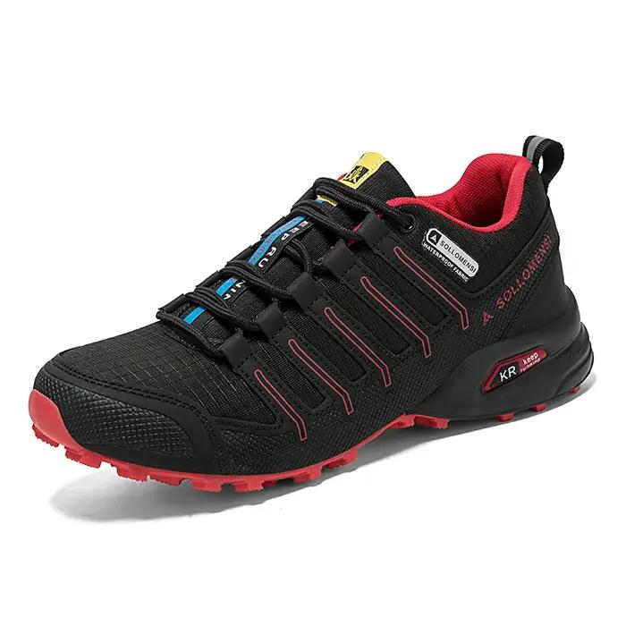 Chaussures de randonnée imperméables et antidérapantes pour hommes, chaussures de sport tout-terrain, randonnée Camping chasse, chaussures d'entraînement tactiques, chaussures de cyclisme