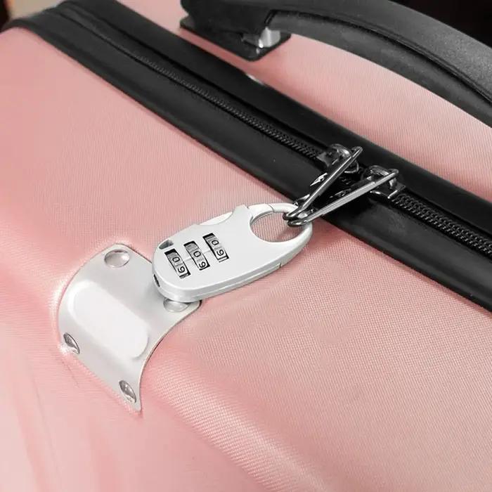 Cadenas de chiffres à trois chiffres en alliage de zinc robuste pour la sécurité de vos valises, sacs et tiroirs occasions spéciales