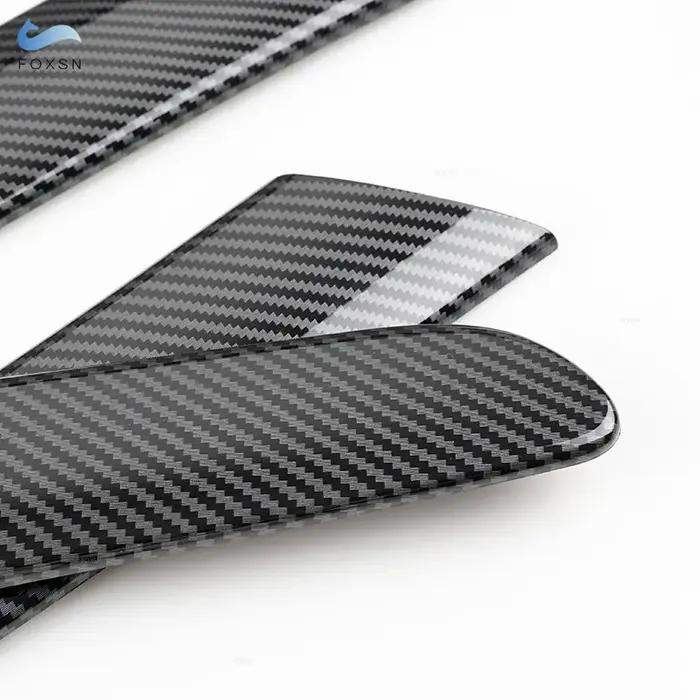 4 pièces pour VW Golf 6 MK6 2008 2009 2010-2013 bandes de panneau de fenêtre de porte intérieure de