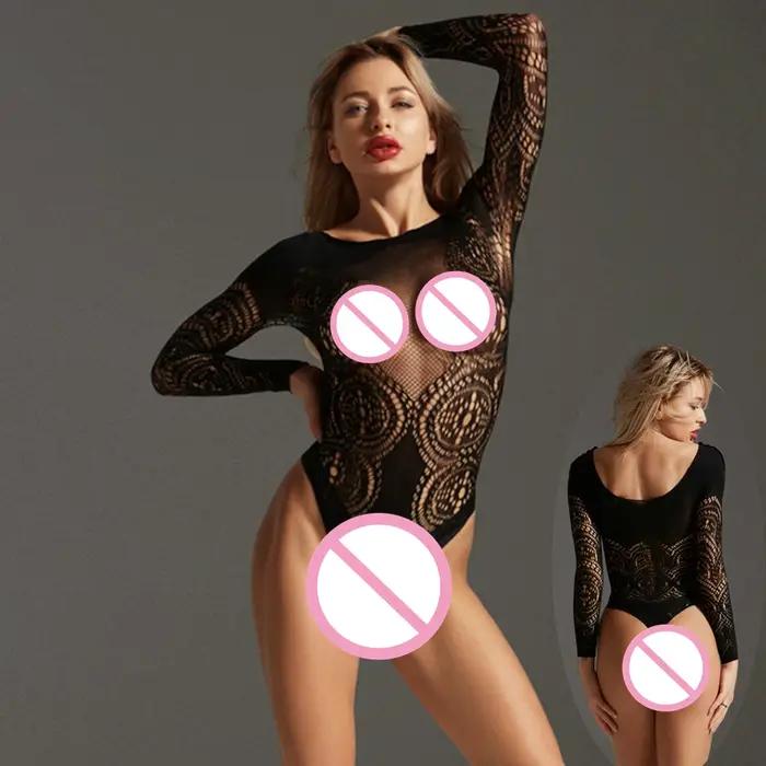 Lingerie féminine moulante en maille transparente, design éviter, style sexy et confortable pour femmes, occasions spéciales et romantiques