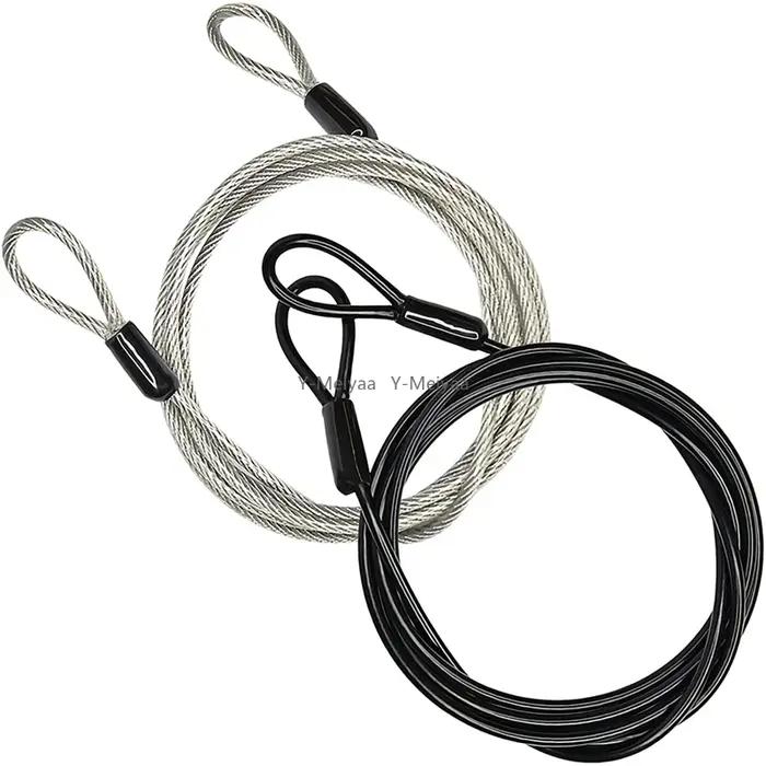Serrure de câble de sécurité de voyage longue de 100CM/3