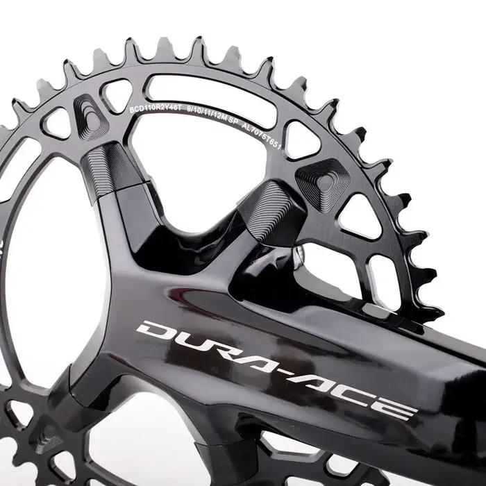 Boulons à plateau unique, écrous décorés en alliage pour Shimano FC-9000 R7000 R8000 R9100 R9200 fc-