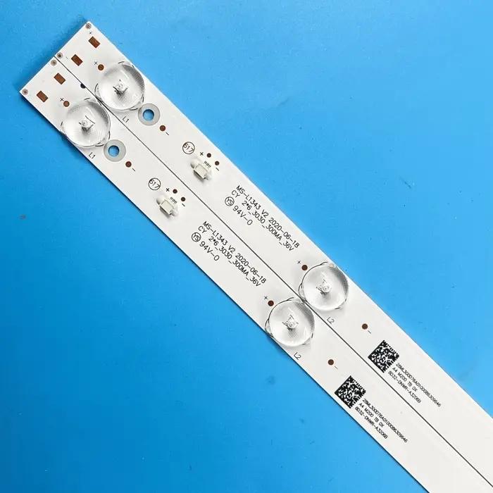 Bandes de rétroéclairage LED pour téléviseurs MS-L1343 L2202 L1074 V2 V1 V2 JL.D 32061330 -081AS-M p