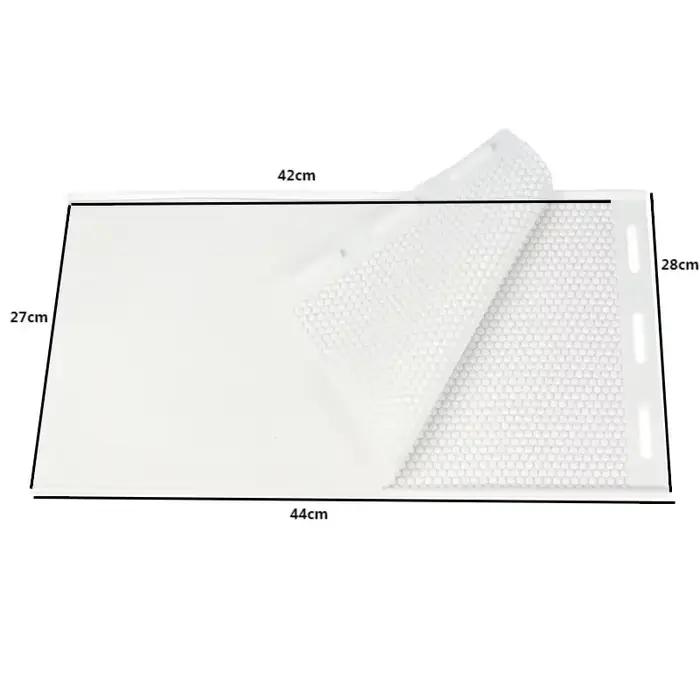 Moule de base en accent d'abeille en PVC souple, feuille de presse à la cire d'abeille, moule de bas