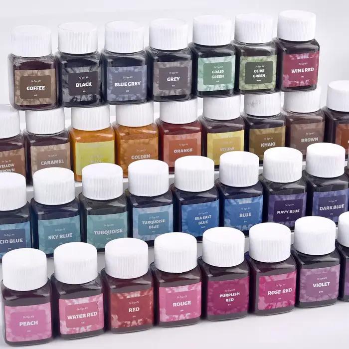 30/50ml Textile tissu colorant poudre teinture pour vêtements rénovation coloration