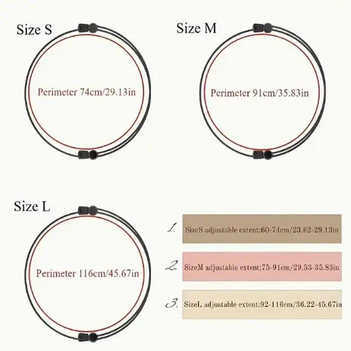 Ceinture invisible pour chemise tricotée en polyester ajustable anti-plis pour homme et femme occasions spéciales élégante à offrir