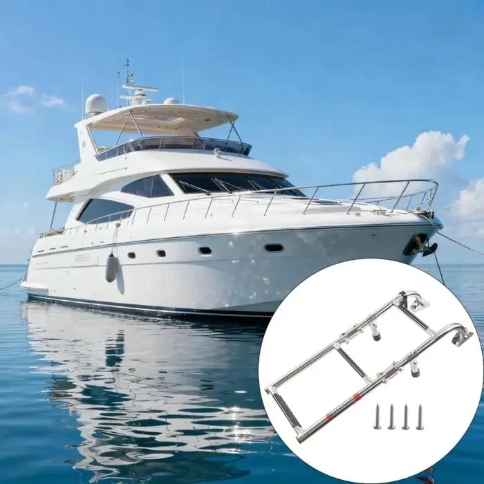 Échelle d'embarquement pliante sécurité Marine
