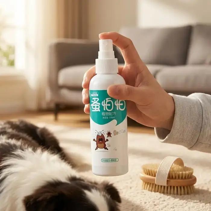 Spray anti-puces et tiques pour chiens et chats