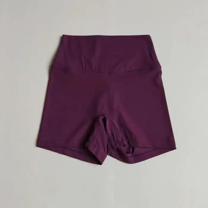 Shorts de yoga taille haute pour femme