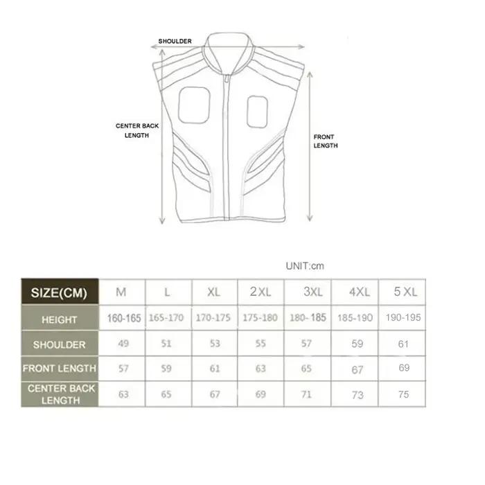 Gilet d'équitation pour moto