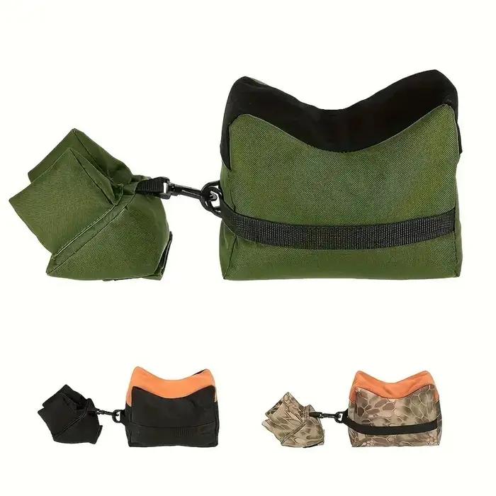 Sac de repos de tir en tissu Oxford Durable, sacs de sable non remplis, support de banc de visée Portable pour fusils/sniper/chasse/cible de sport
