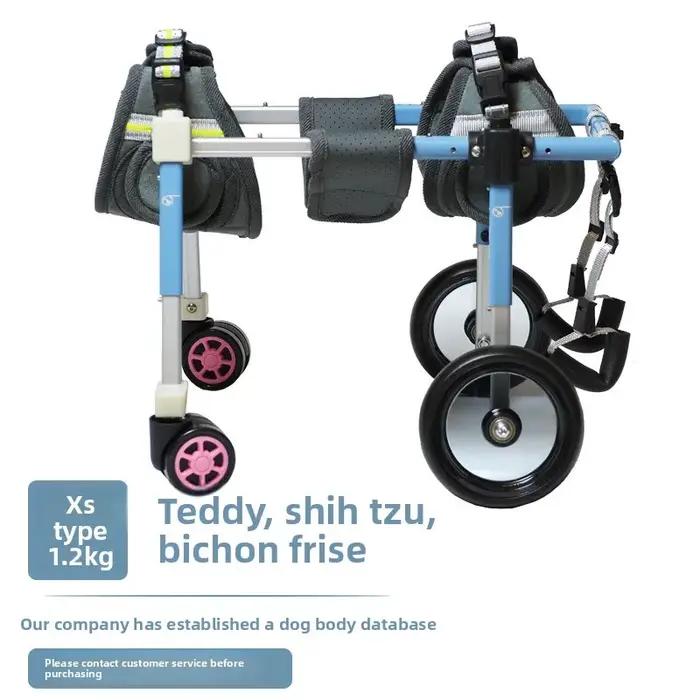 Fauteuil roulant pour chien à soutien complet