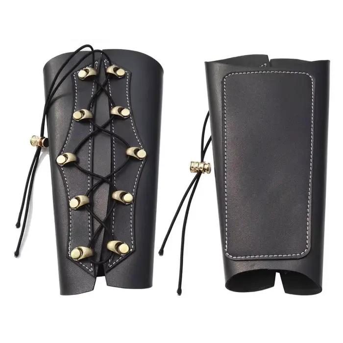 Garde-bras de tir à l'arc, équipement de protection traditionnel en cuir, équipement de brassard, pr