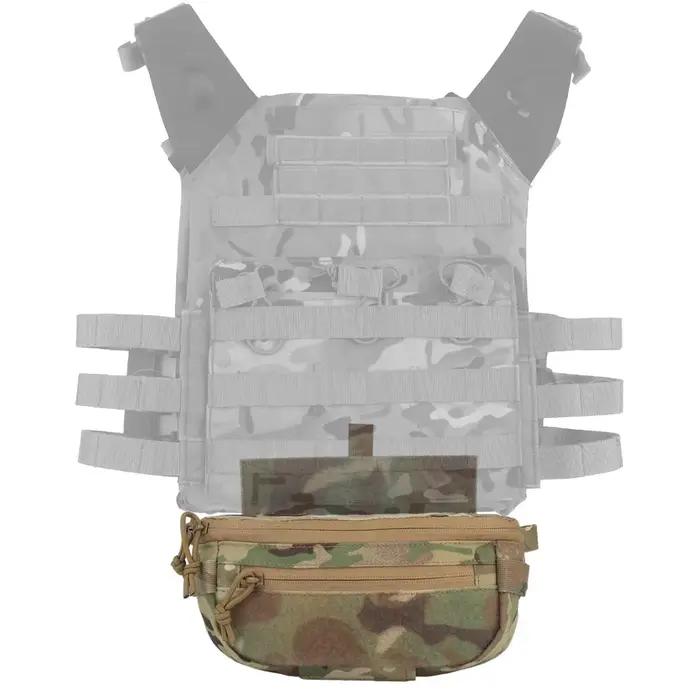 Pochette abdominale tactique pour gilet de chasse polyvalente compatible V5 JPC CPC LBT