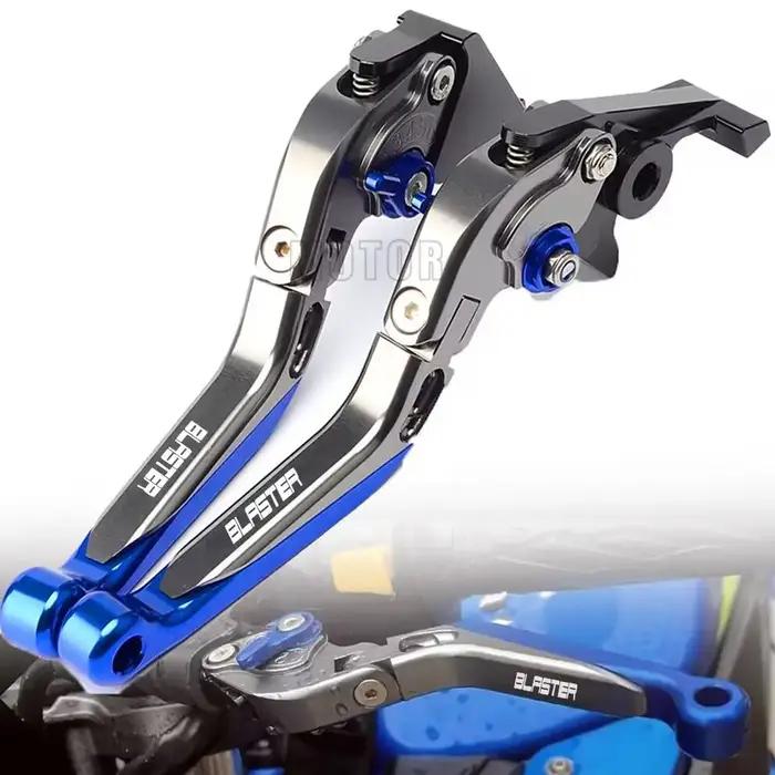 Leviers de frein et d'embrayage extensibles et réglables avec poignées de guidon, pour moto YAMAHA B