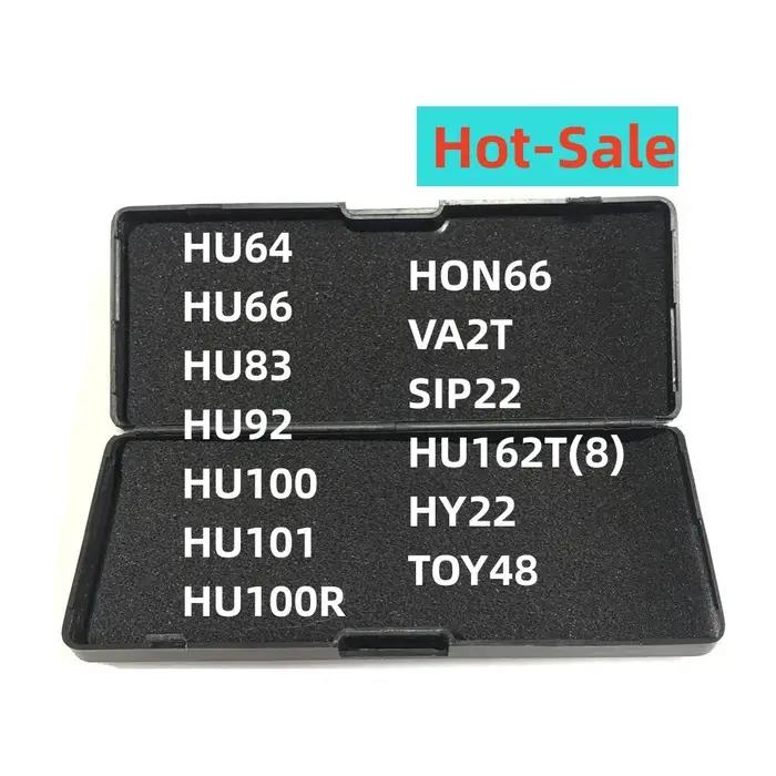 Lishi 2 en 1 NSN11 HU87 MAZ24 NSN14 TOY43AT FO38 MIT8 HU64 HU66 HU100 HU100(10) HU101 HU100R VAG2015