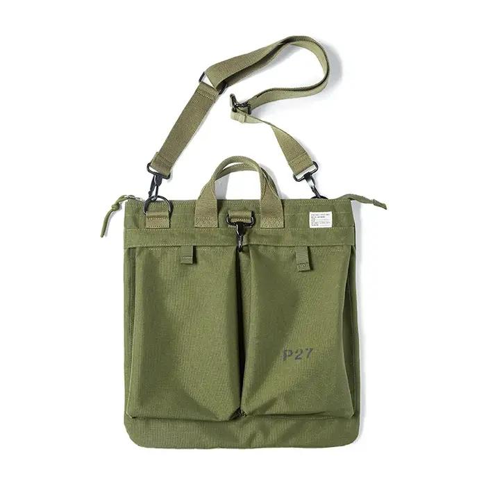 Sac de Portage de Casque d'Équipement Tactique Polyvalent pour Hommes, Sac de Voyage Multi-Poche, Sac Main et Sac à Dos Porta Occasions Spéciales et Vie Quotidienne