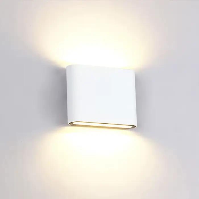 Applique murale nordique en aluminium, Style moderne, éclairage d'intérieur étanche IP65, éclairage