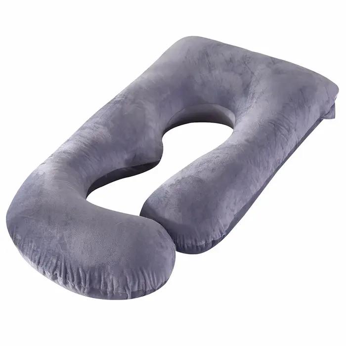 PANGDUBE 3KG coton en forme de G taille soutien oreiller pour femmes enceintes grossesse
