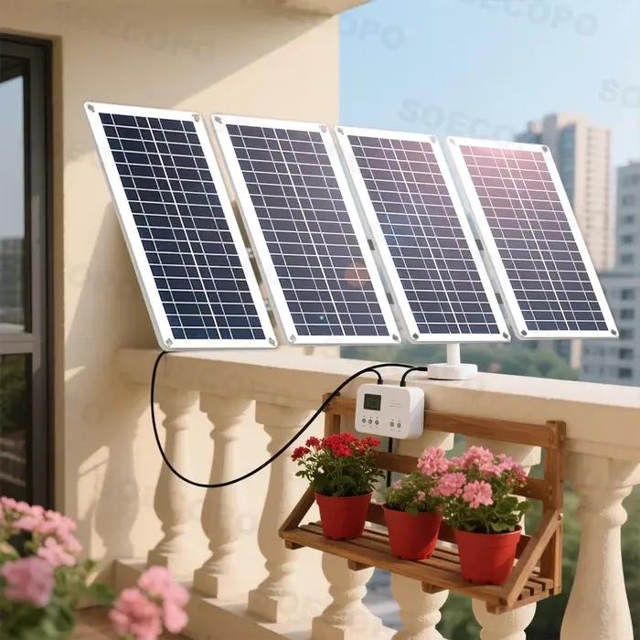 Kit de système de panneaux solaires portables 800W pour camping et recharge RV occasions spéciales