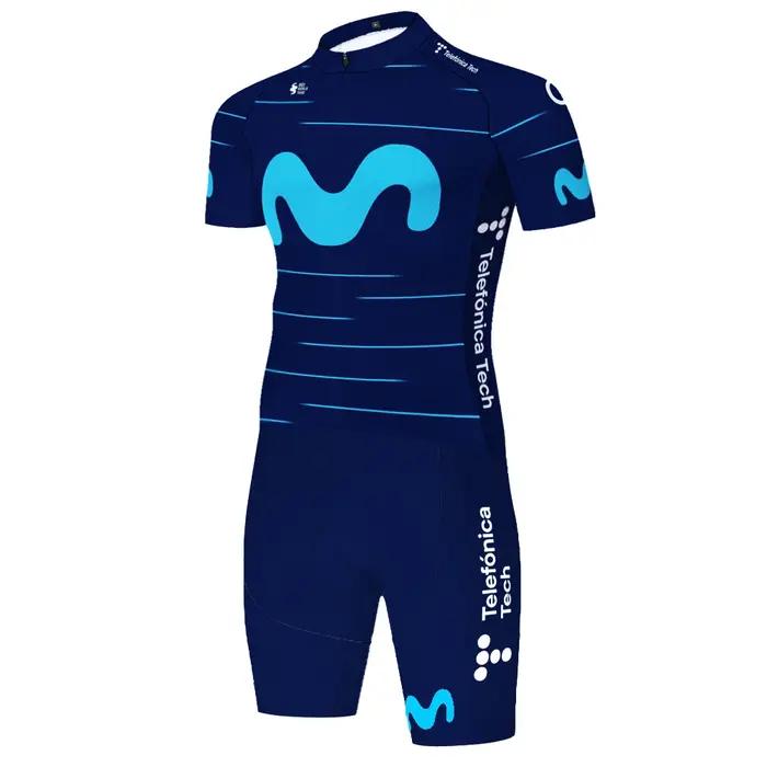 Ocyanstar-Kit de cyclisme à manches courtes pour hommes