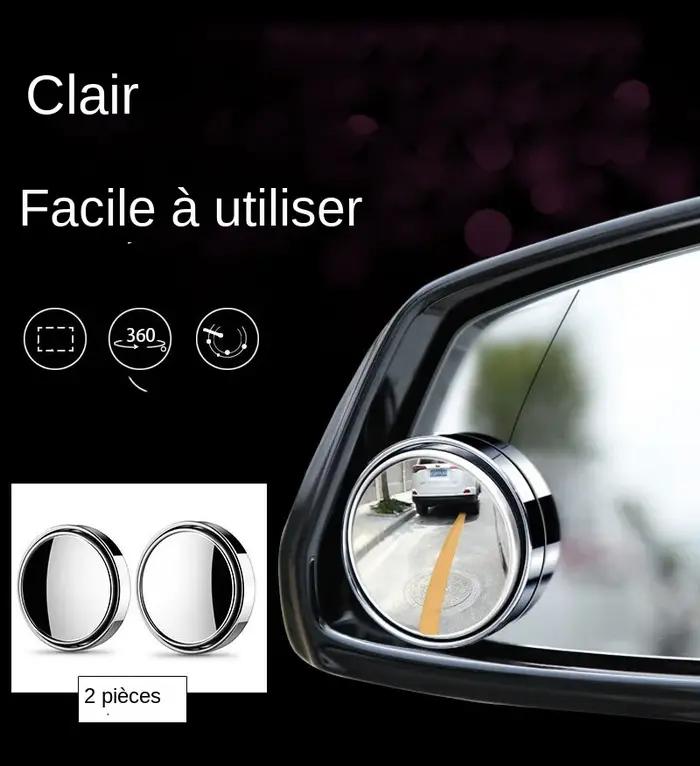 Miroir d'angle mort convexe à cadre rond