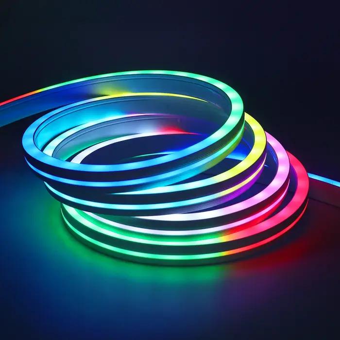 Bande Lumineuse LED Flexible Adressable pour Salon GaHada Étanche IP67 Millions de Couleurs 50000 Heures Durabilité