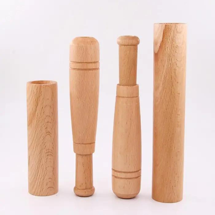Sifflet à sanglier compact en bois - Sons réalistes pour attirer les animaux - Portable pour camping et chasse