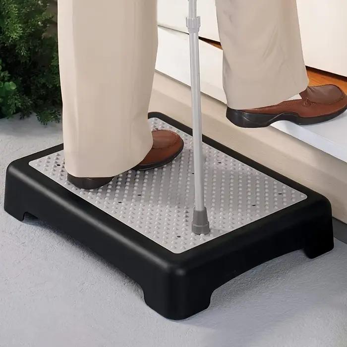 Tabouret de mobilité en une étape, dispositif d'assistance robuste pour l'intérieur et l'extérieur,