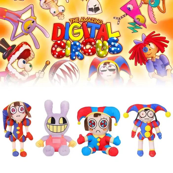 Nouvelle Peluche The Amazing Digital Circus, Clown Ragatha, Poupée de dessin animé Jax, Peluche Joke