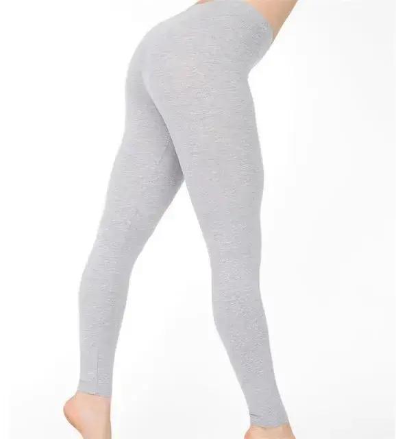 Femmes taille élastique Leggings décontractés grand Legging brillant