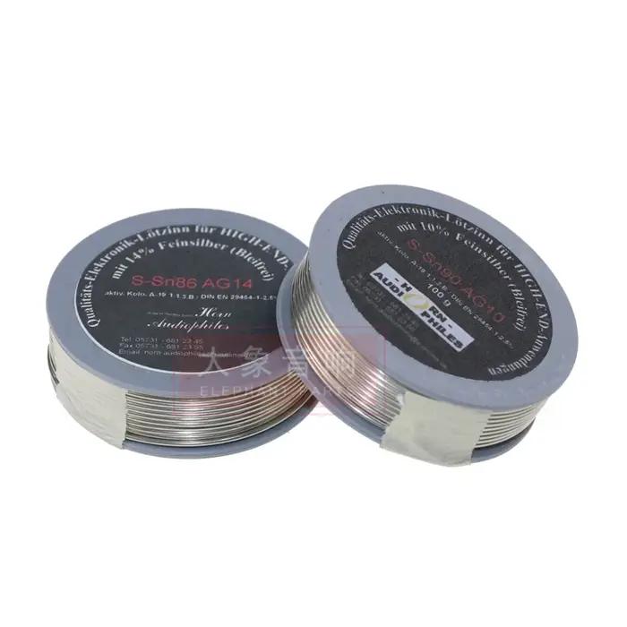 Audio Fever Grade Silver 18 Wire avec contenu en argent de 10% et 14%, balance sonore de soudure, al