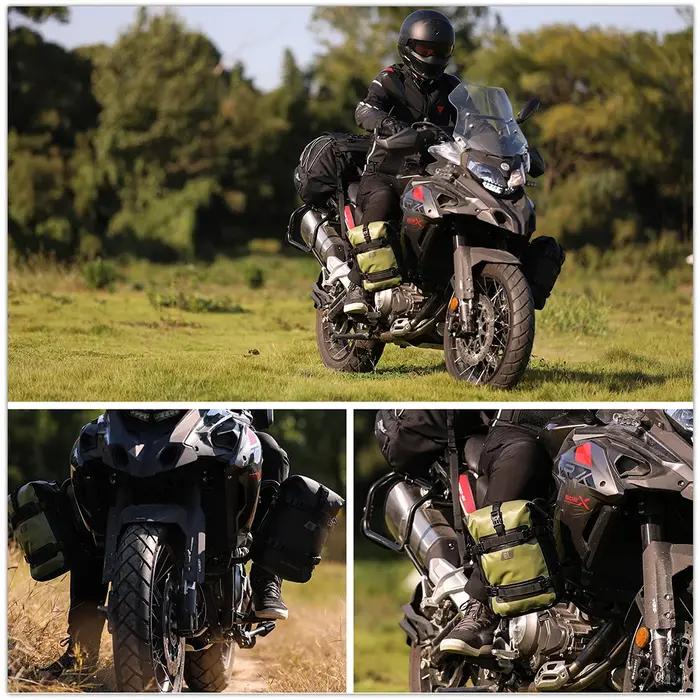 Rhinowalk – sac pare-chocs de moto 6L, sac de réservoir étanche, sac de siège Portable, sac de selle