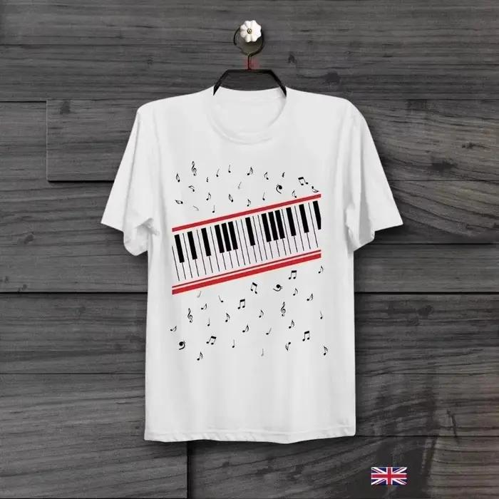 Manches courtes coton homme vêtements Piano Beat It Michael Jackson Mtv vidéo rétro T-shirt grande taille unisexe meille