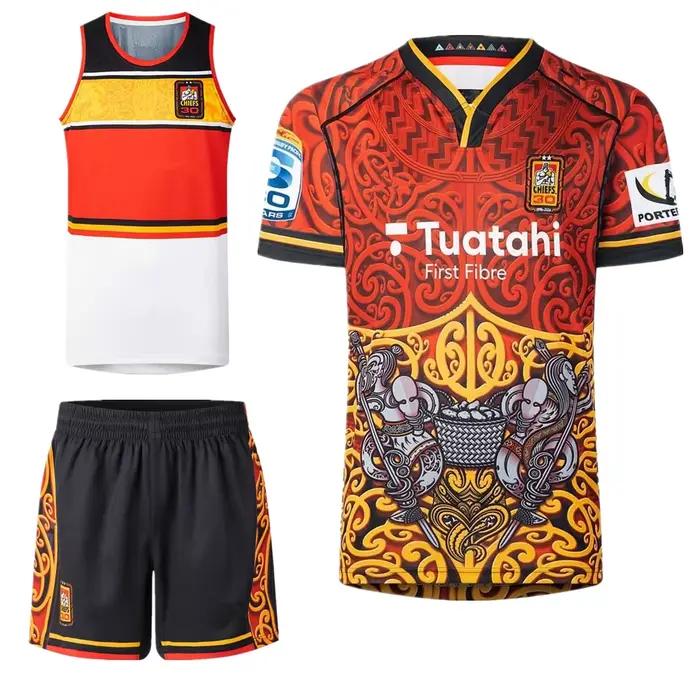 2026 Chiefs RUGBY JERSEY veste gilet à capuche t-shirt enfants femme homme