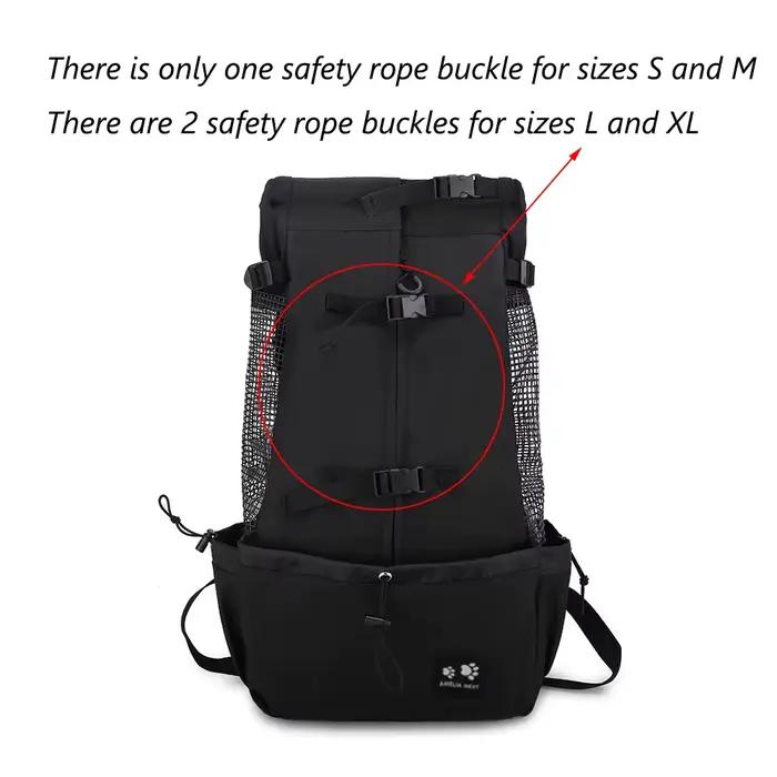 Sac à dos de transport pour animaux de compagnie, pour voyages, promenades et conduite, pour chiens
