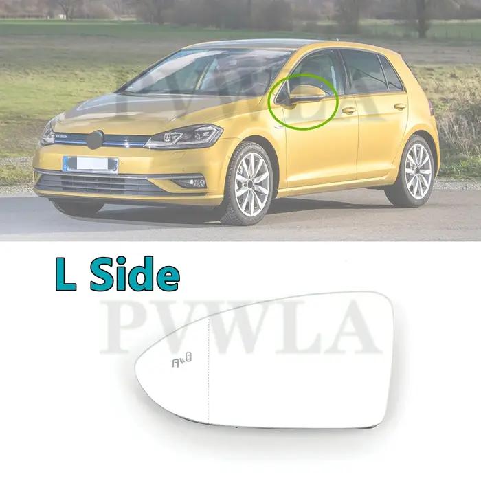 Rétroviseur latéral en verre pour porte avant