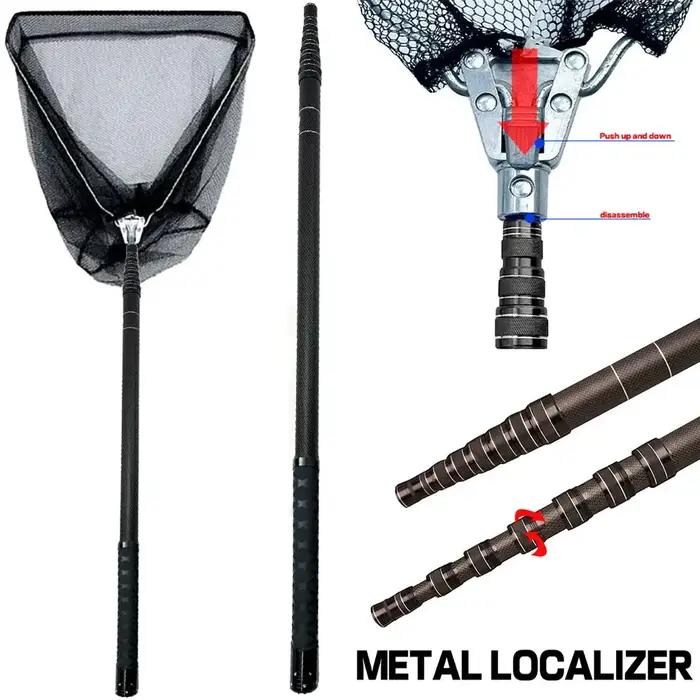 Filet de pêche télescopique de grande taille 3M4M
