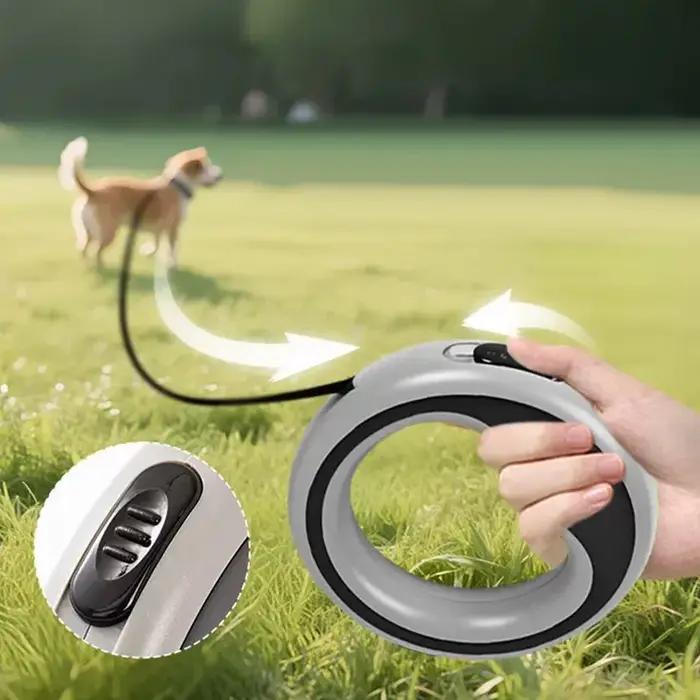 Laisse Rétractable Automatique Durable pour Chien
